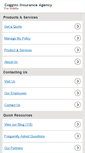 Mobile Screenshot of cogginsinsurance.com